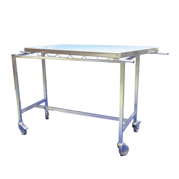 Stainless steel stretcher table