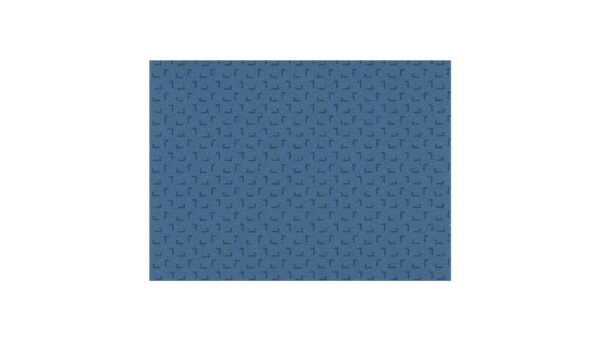 Tapis pour table consultation CORNER DARK BLUE (bleu + motif)