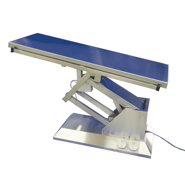 Surgery table with radiology table top one evacuation