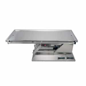 TA701005 Table chirurgie plateau chauffant 2 évacuations 1400x530 (Proclive - déclive électrique) N1