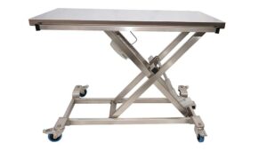 Table de consultation brancard ELITE avec bouton pressoir