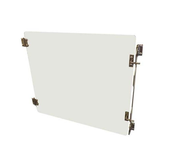 Glass door 370×410 H/W for polyester cage A