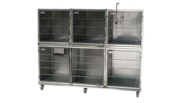 Module 5 cages inox