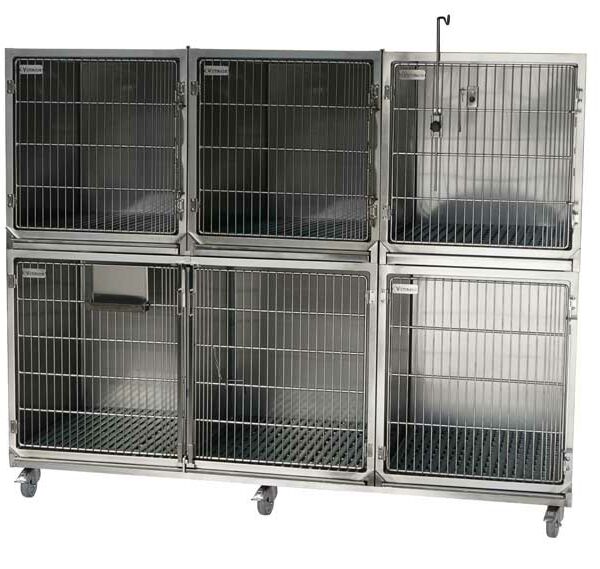 Module 5 cages inox